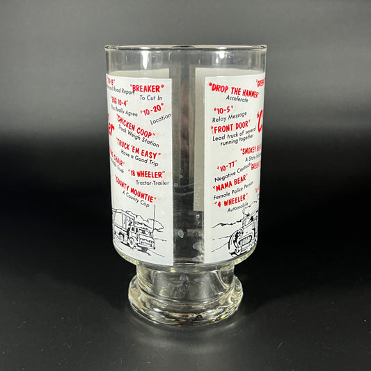 Vintage CB'er Lingo Glass