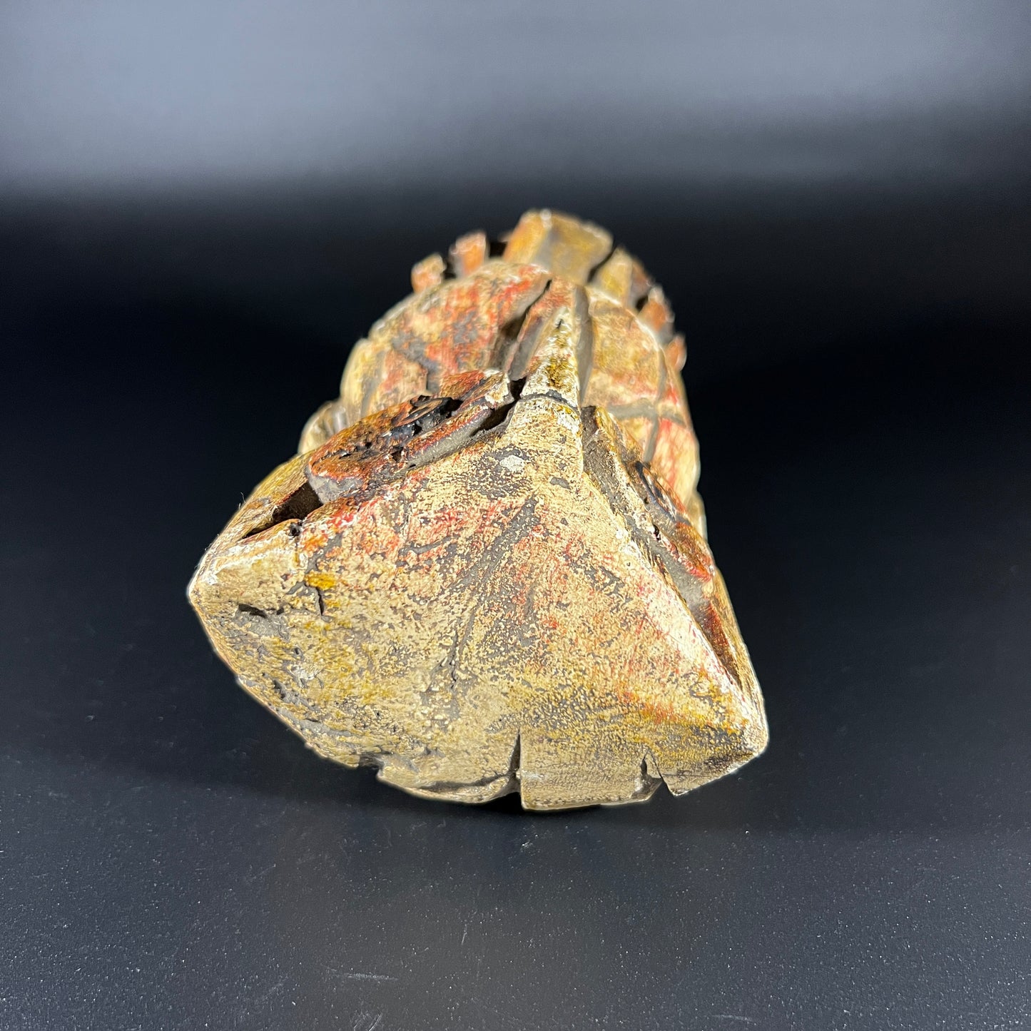 MCM Hand-carved Wooden Owl