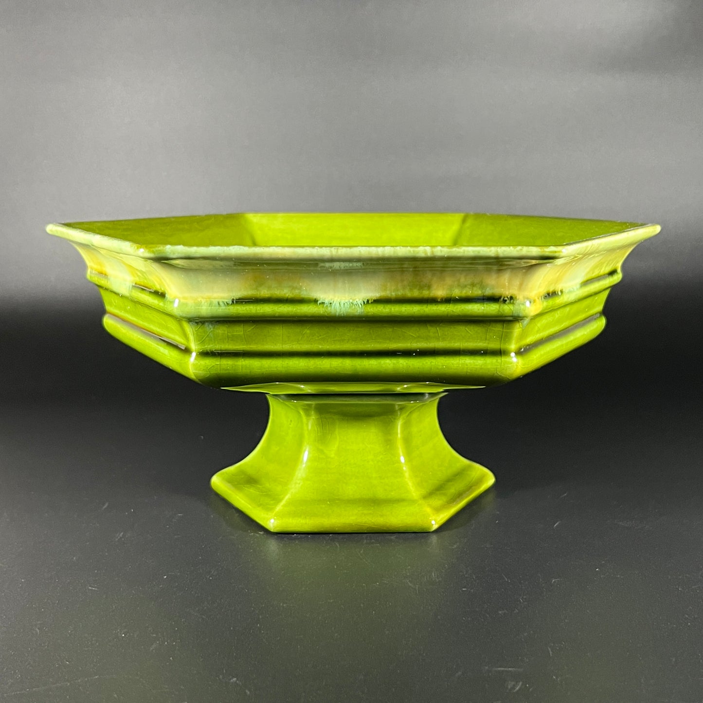 Haeger Pedestal Dish #3058 USA