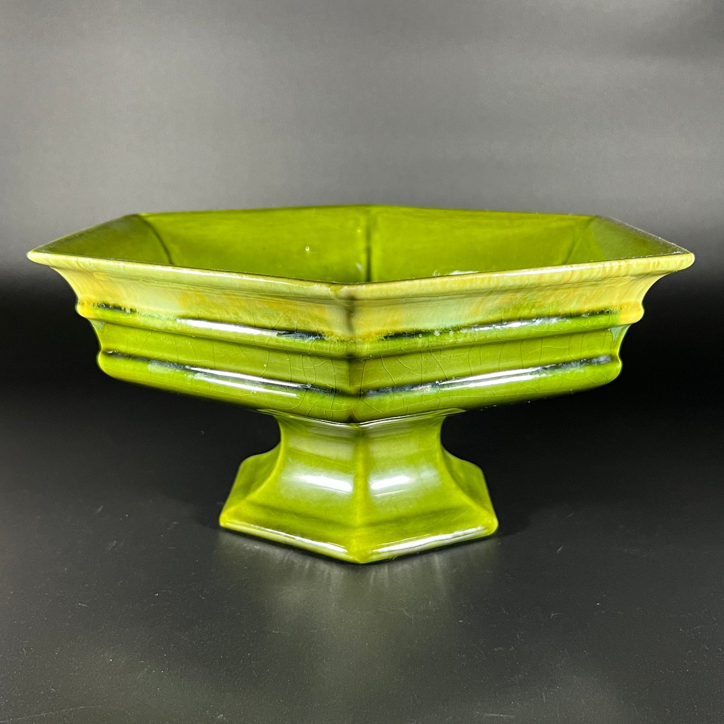 Haeger Pedestal Dish #3058 USA