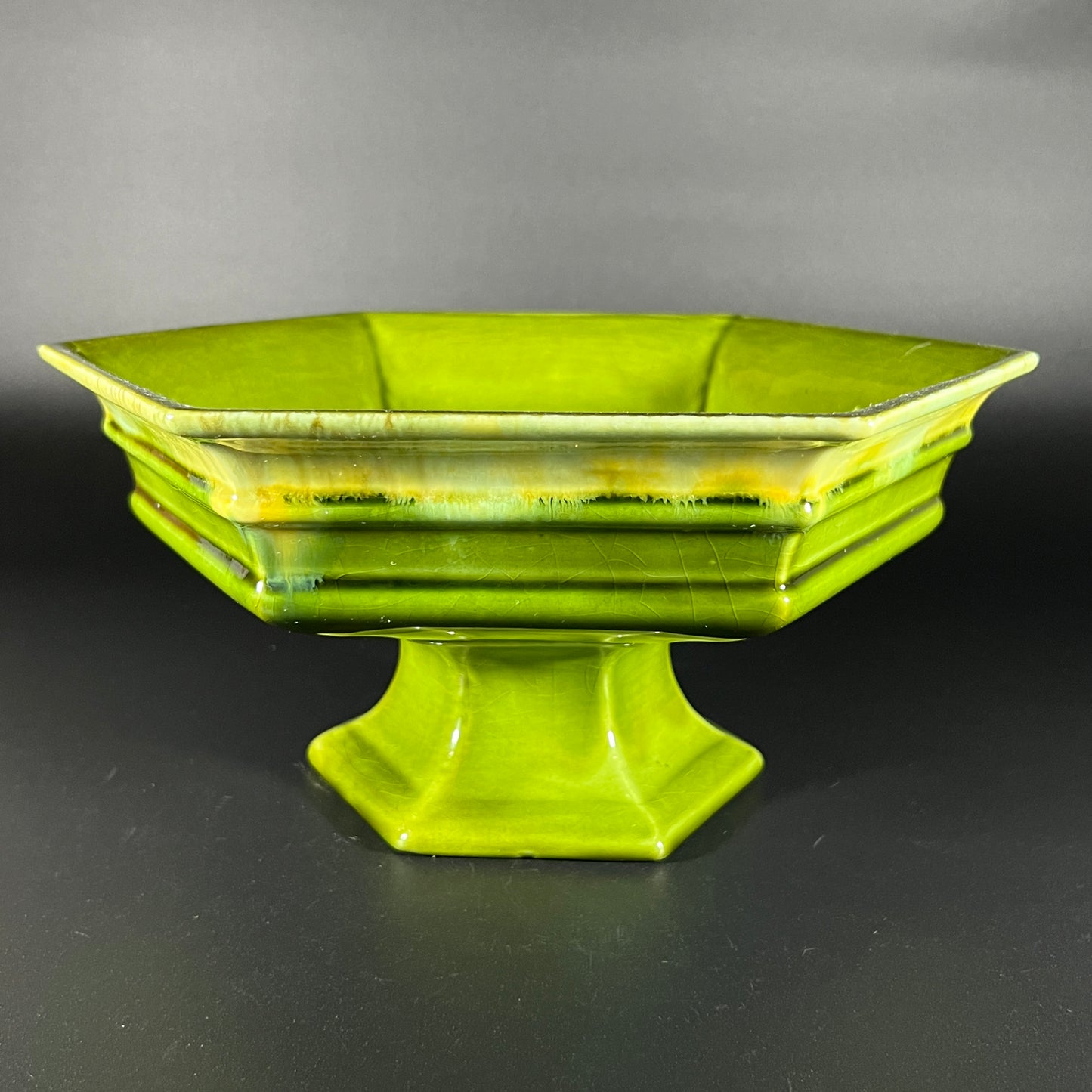 Haeger Pedestal Dish #3058 USA