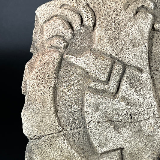 Ancient Kokapelli Petroglyph Reproduction