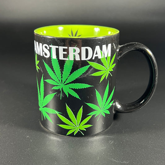 Amsterdam Marijuana Leaf Mug
