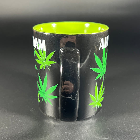Amsterdam Marijuana Leaf Mug