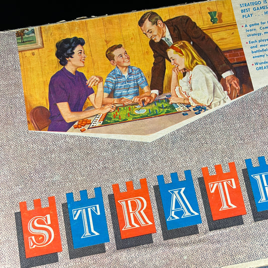 1962 Vintage Stratego Board Game