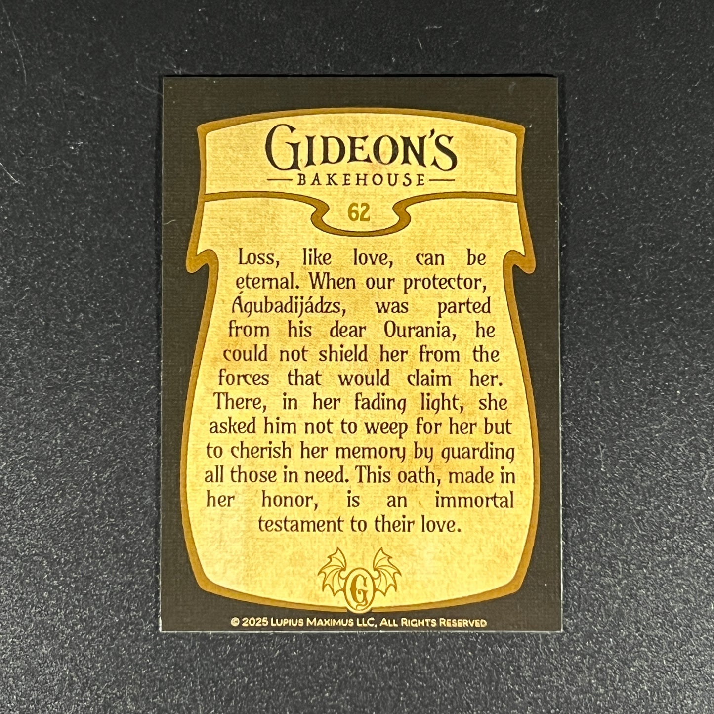 Gideons Bakehouse Ephemera Lot