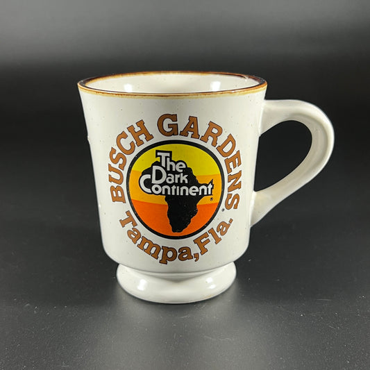 Vintage Busch Gardens "The Dark Continent" Souvenir Mug