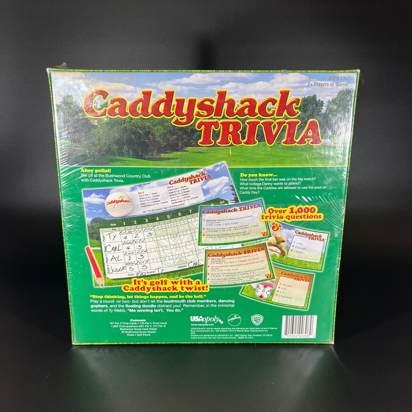 Caddyshack Trivia Game, New, Factory Sealed