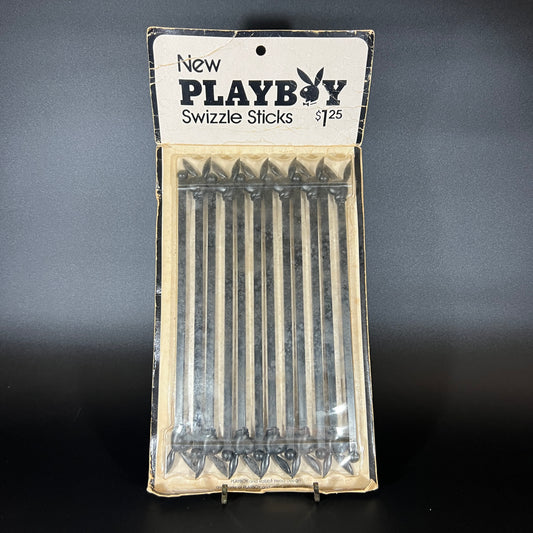 1970s Playboy Swizzle Stick Pack, Original Packaging