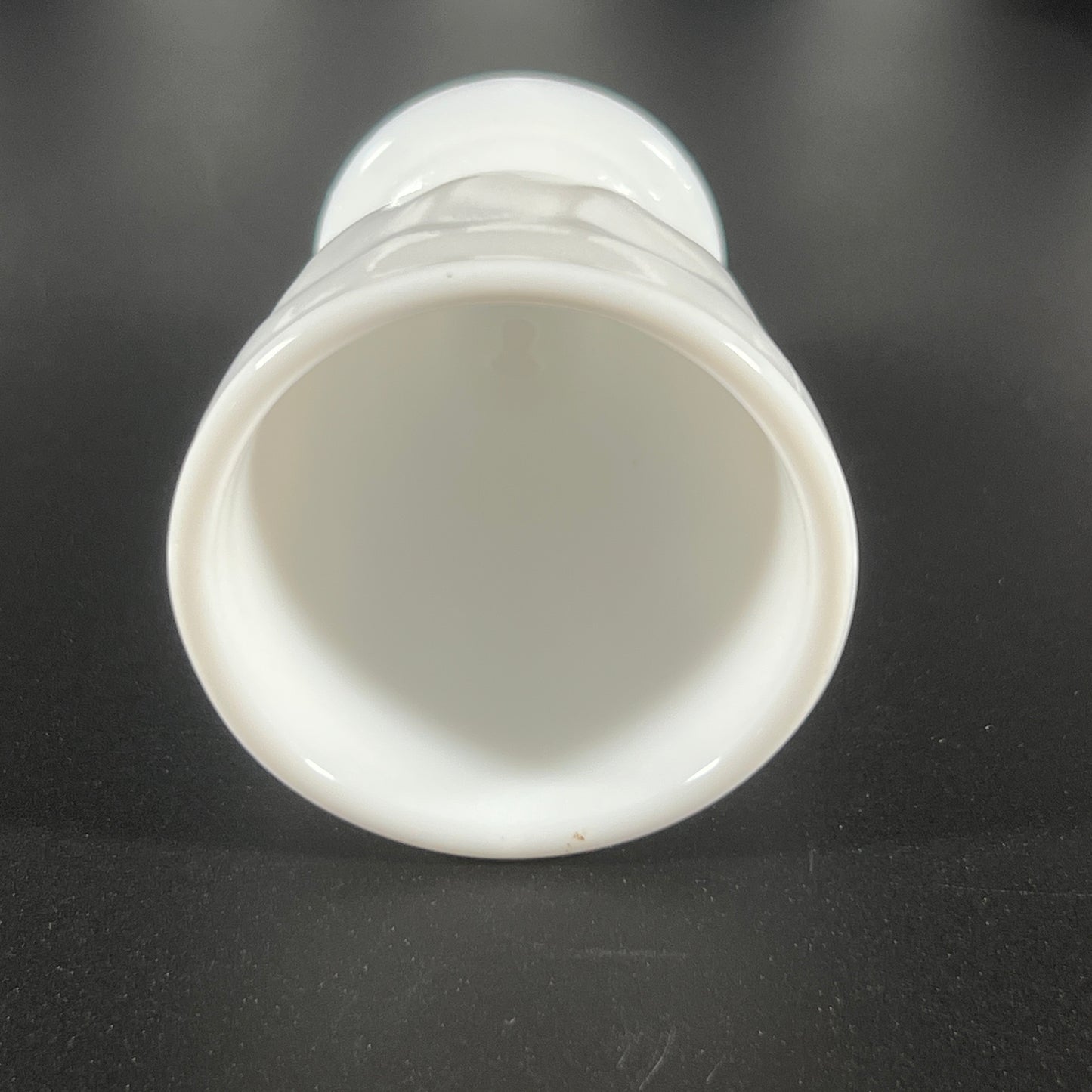 Vintage 1970s Arcopal Milk Glass Egg Cups – Set of 8 – Made in France