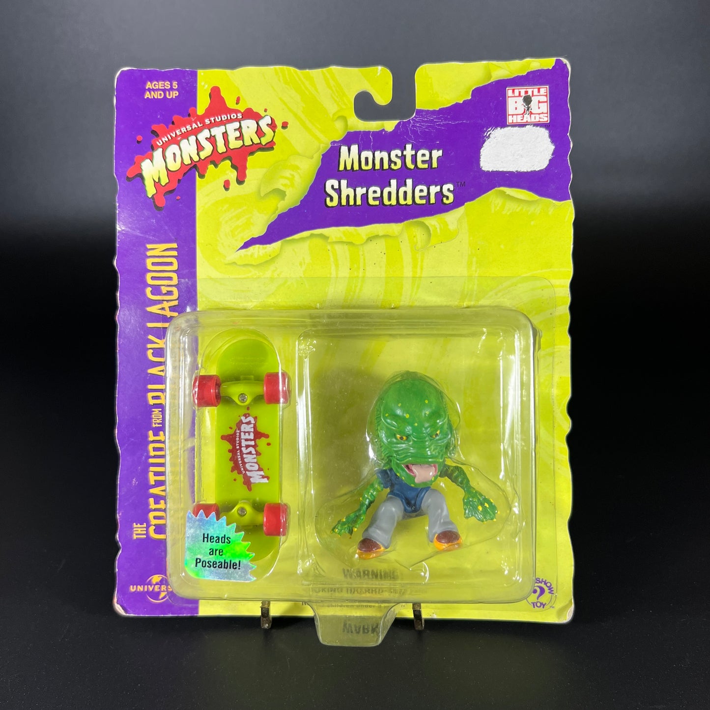 Rare 1999 Creature from the Black Lagoon Monster Shredder Figure – New in Package