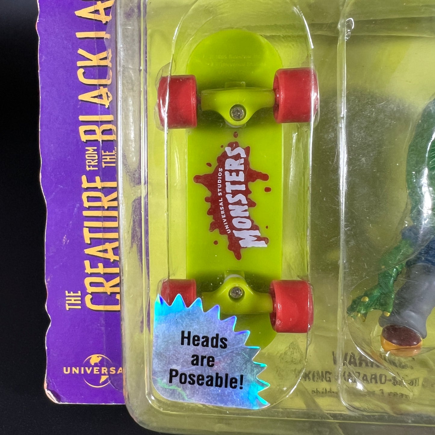 Rare 1999 Creature from the Black Lagoon Monster Shredder Figure – New in Package