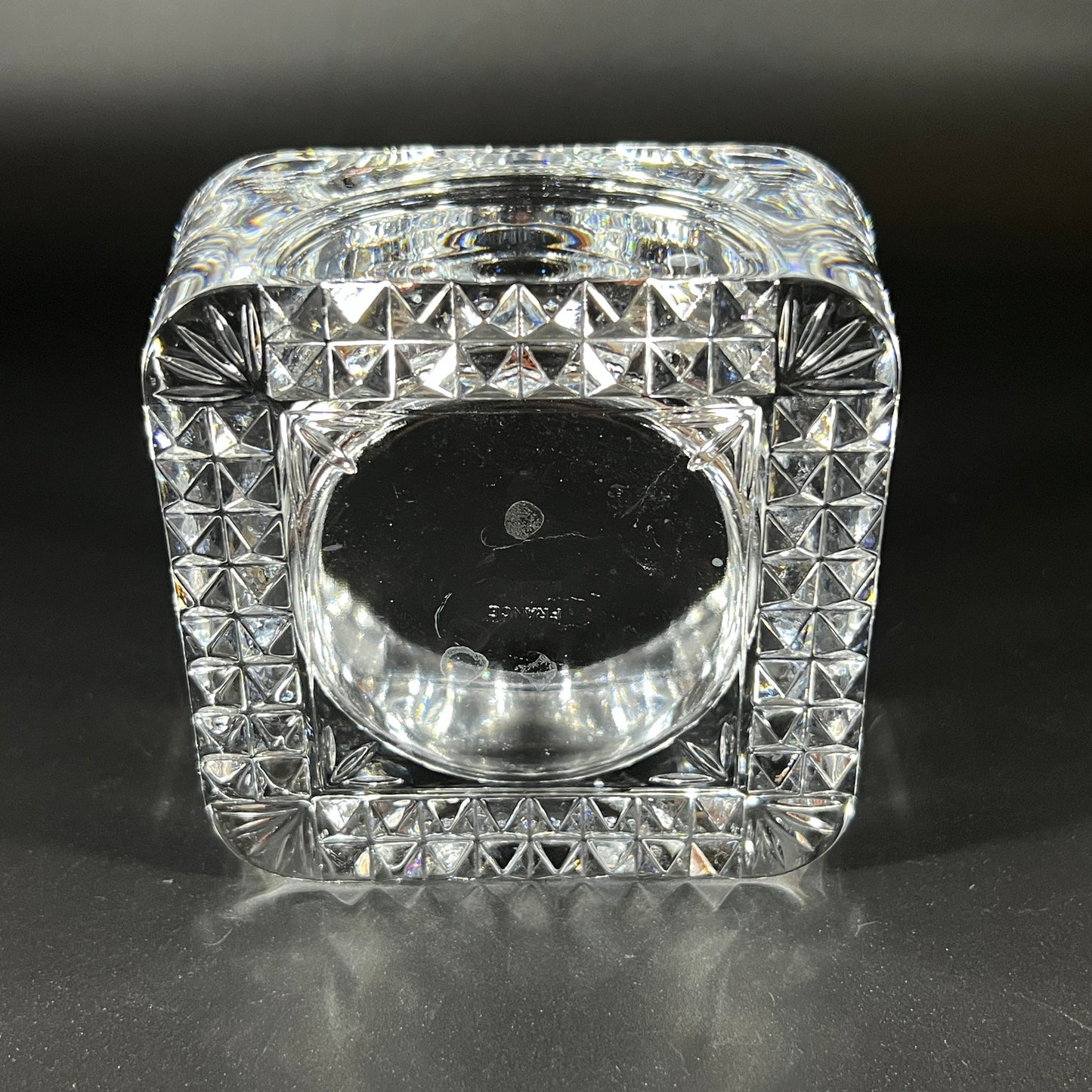 Radiant Vintage Crystal Dish – Made in France