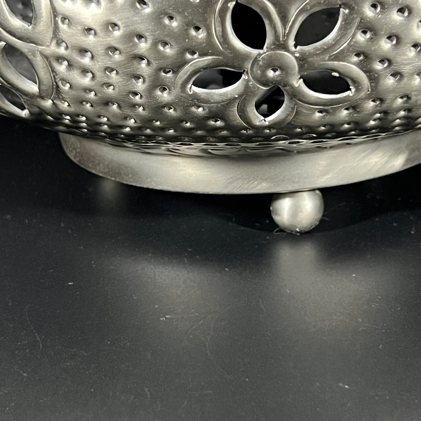 Stunning Moroccan Metal Tabletop Lamp
