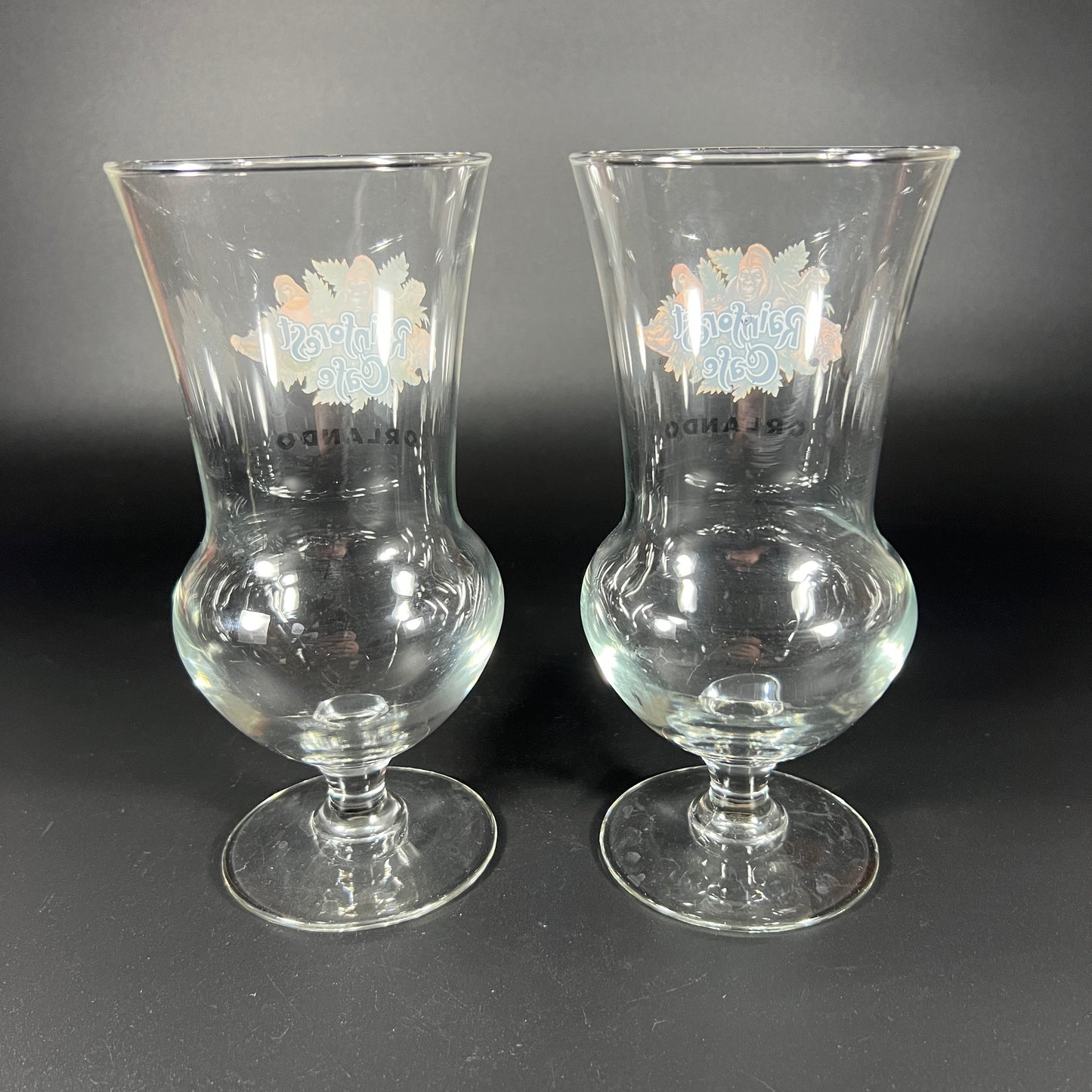 Rainforest Cafe Daiquiri Glass Set of 2 – Orlando, Disney Springs