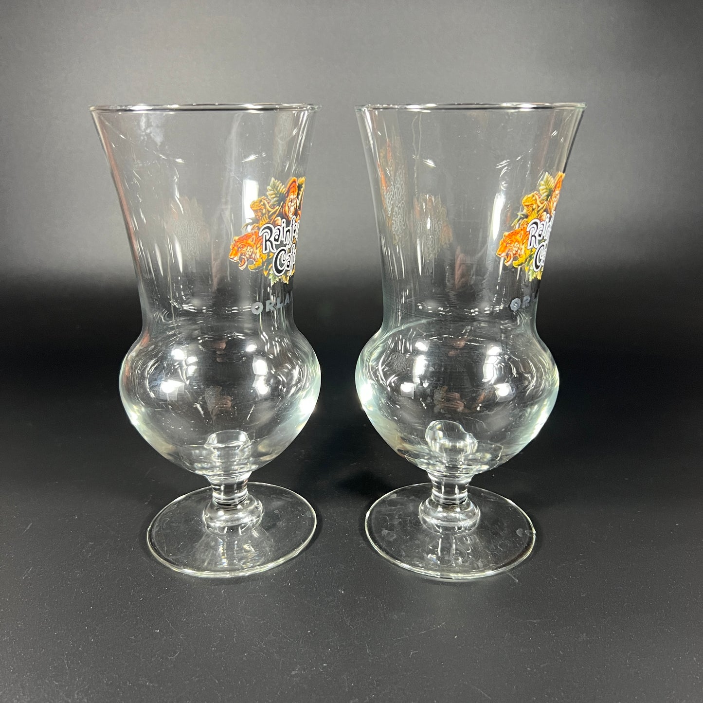 Rainforest Cafe Daiquiri Glass Set of 2 – Orlando, Disney Springs