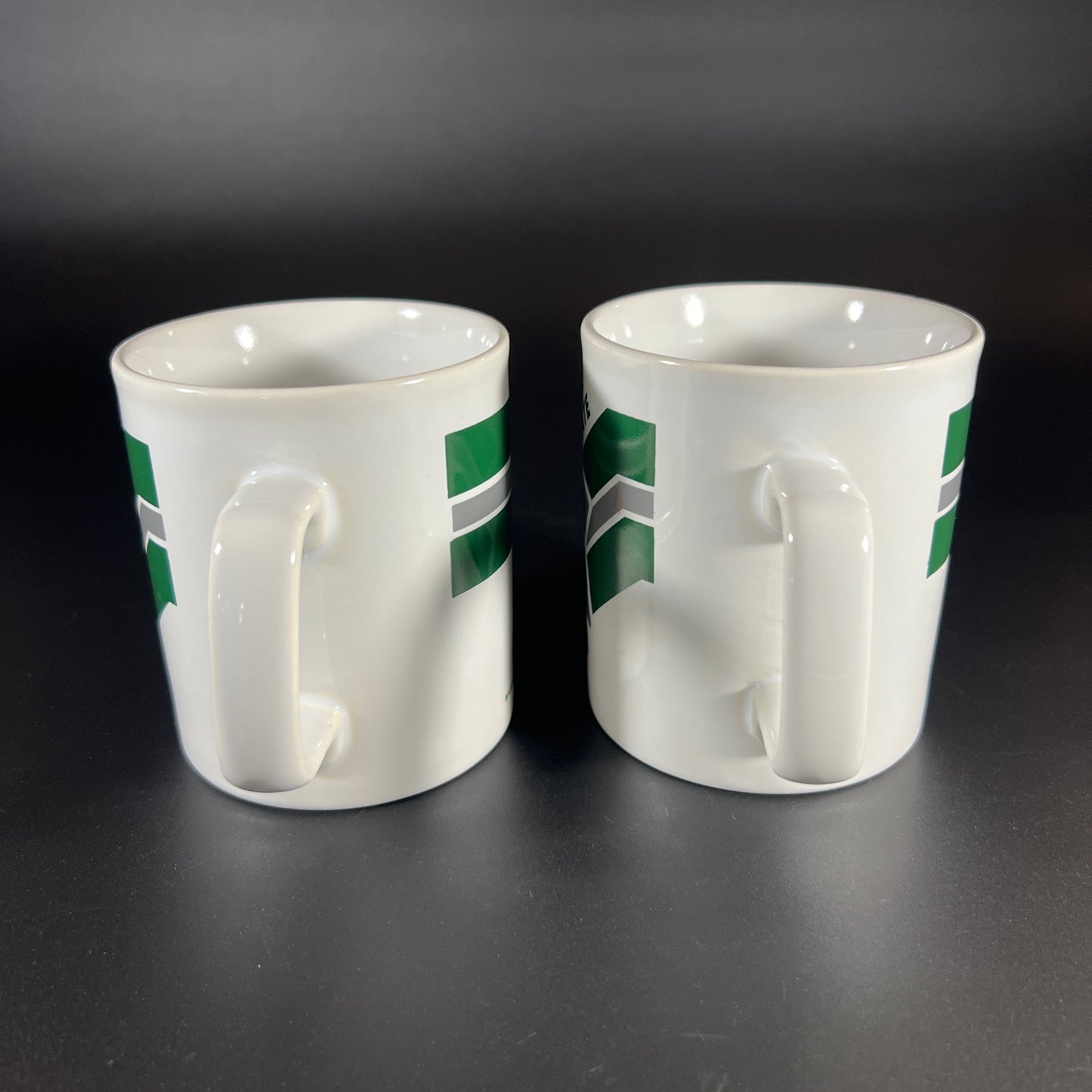Vintage Michigan State University Mugs – Set of 2 – Kiln Craft, Staffordshire England