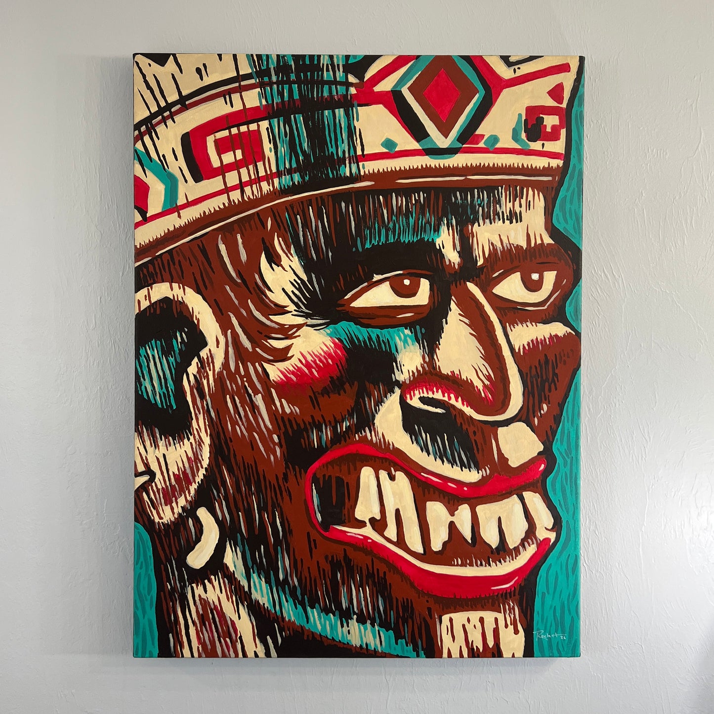 The Goof (original, 24 x 36)