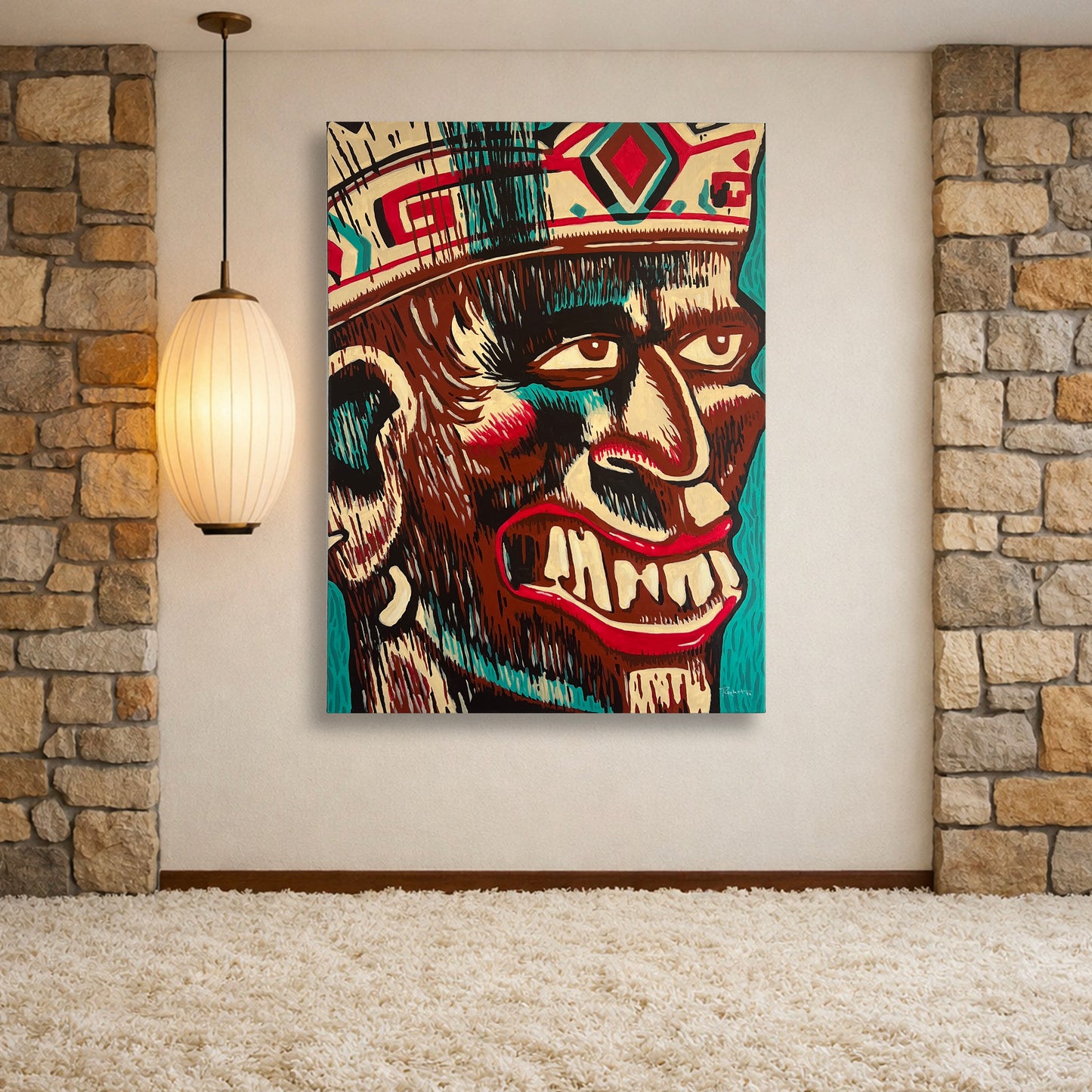 The Goof (original, 24 x 36)