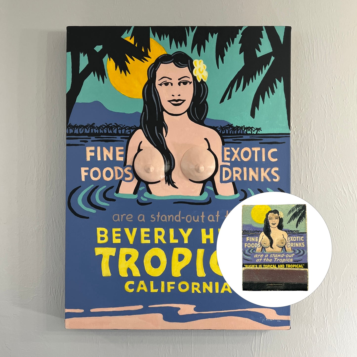 Sugie Tits + Matchbook (original, 18 x 24)