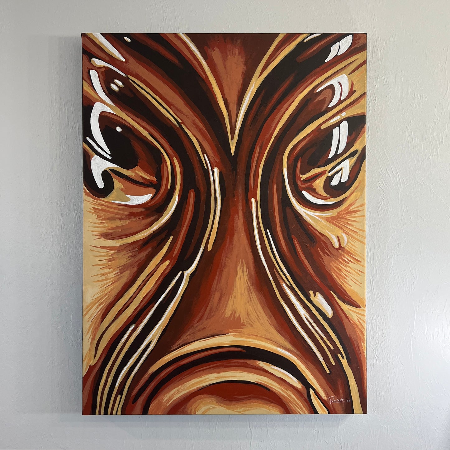 The Mainlander (original, 24 x 36)