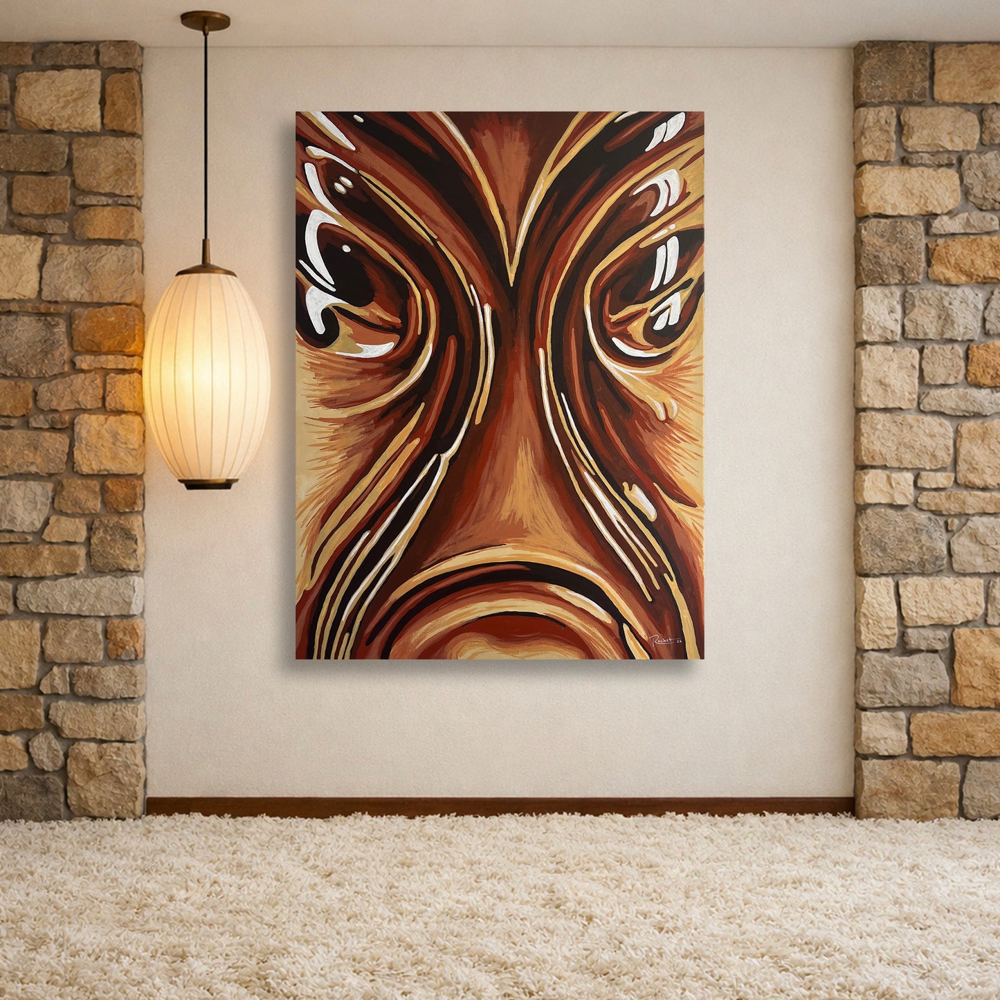 The Mainlander (original, 24 x 36)