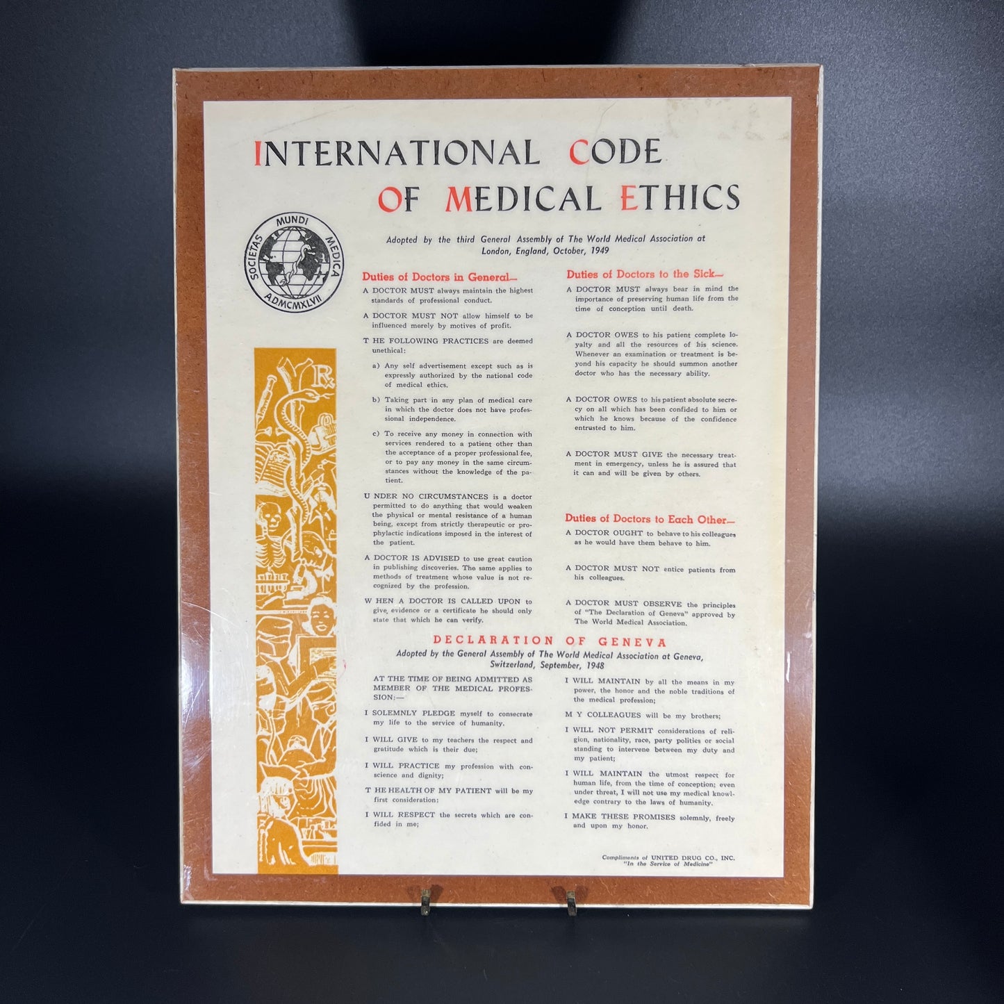 Vintage Medical Gift Set