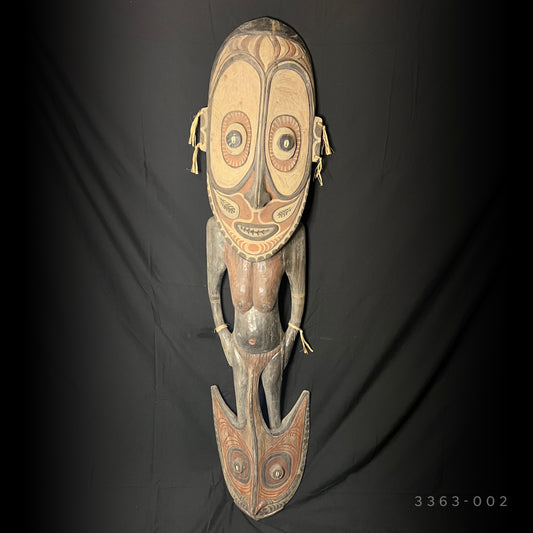 53" Sepik River Ancestral Food Suspension Hook | Iatmul, Papua New Guinea | Ron Perry Provenance