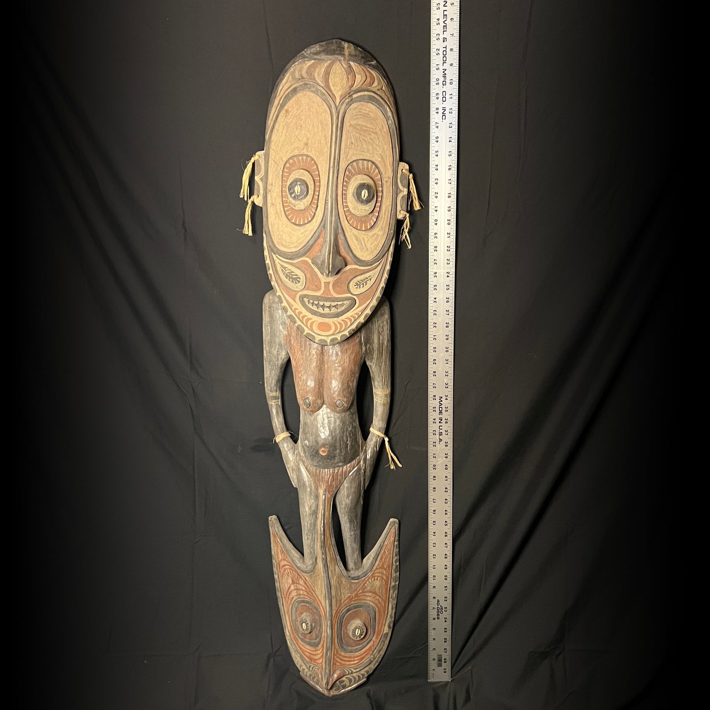 53" Sepik River Ancestral Food Suspension Hook | Iatmul, Papua New Guinea | Ron Perry Provenance