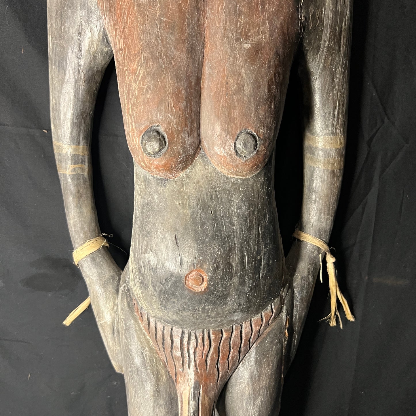 53" Sepik River Ancestral Food Suspension Hook | Iatmul, Papua New Guinea | Ron Perry Provenance