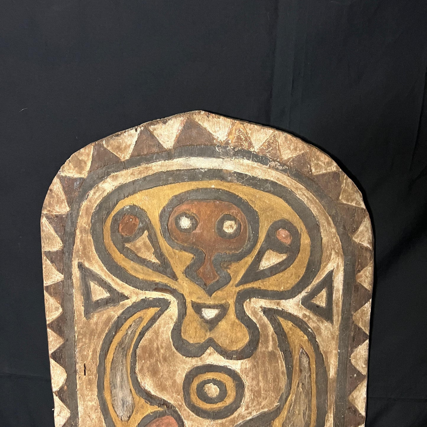43" Upper Sepik Ancestral House Board Panel | Washkuk/Kwoma, Papua New Guinea | Ron Perry Provenance