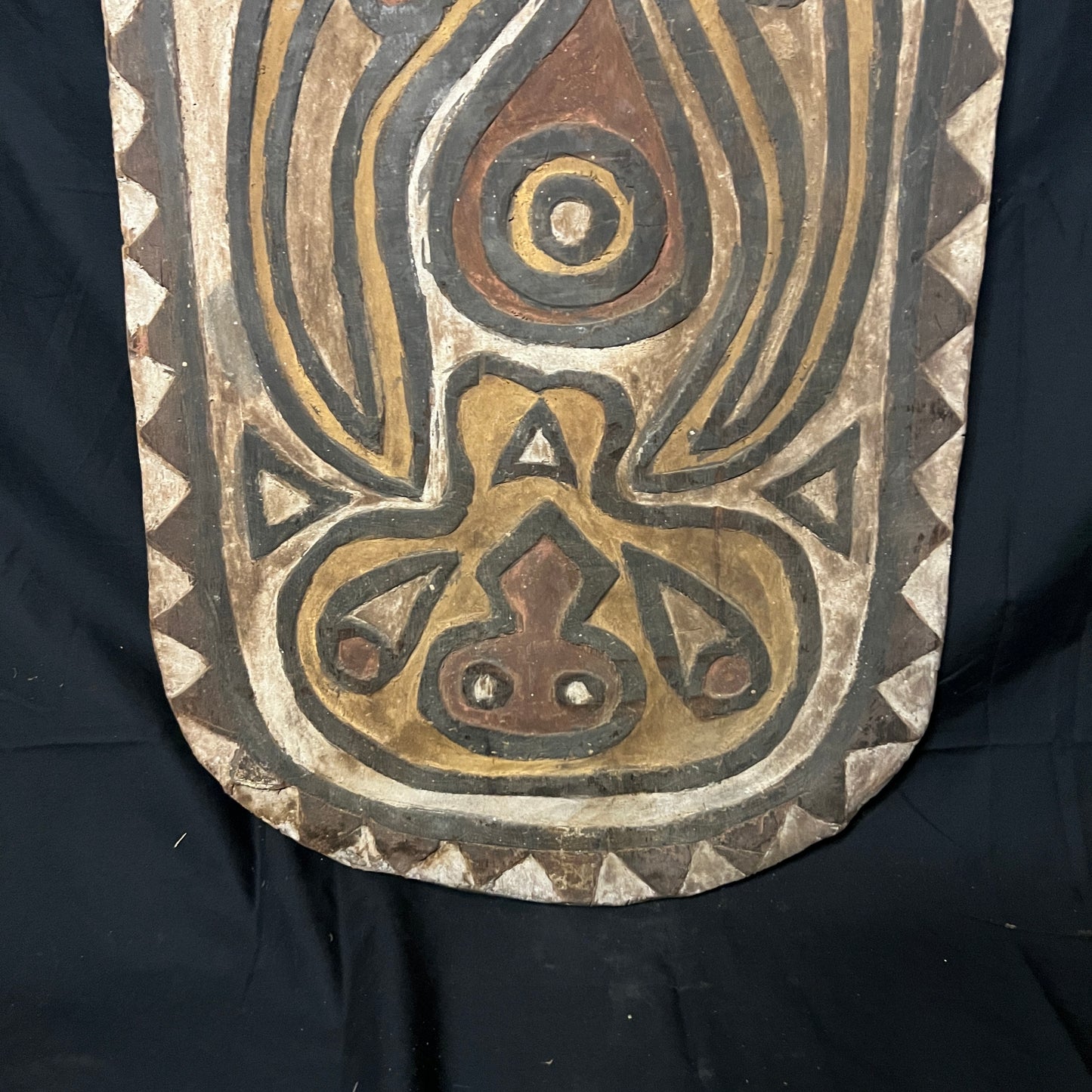 43" Upper Sepik Ancestral House Board Panel | Washkuk/Kwoma, Papua New Guinea | Ron Perry Provenance