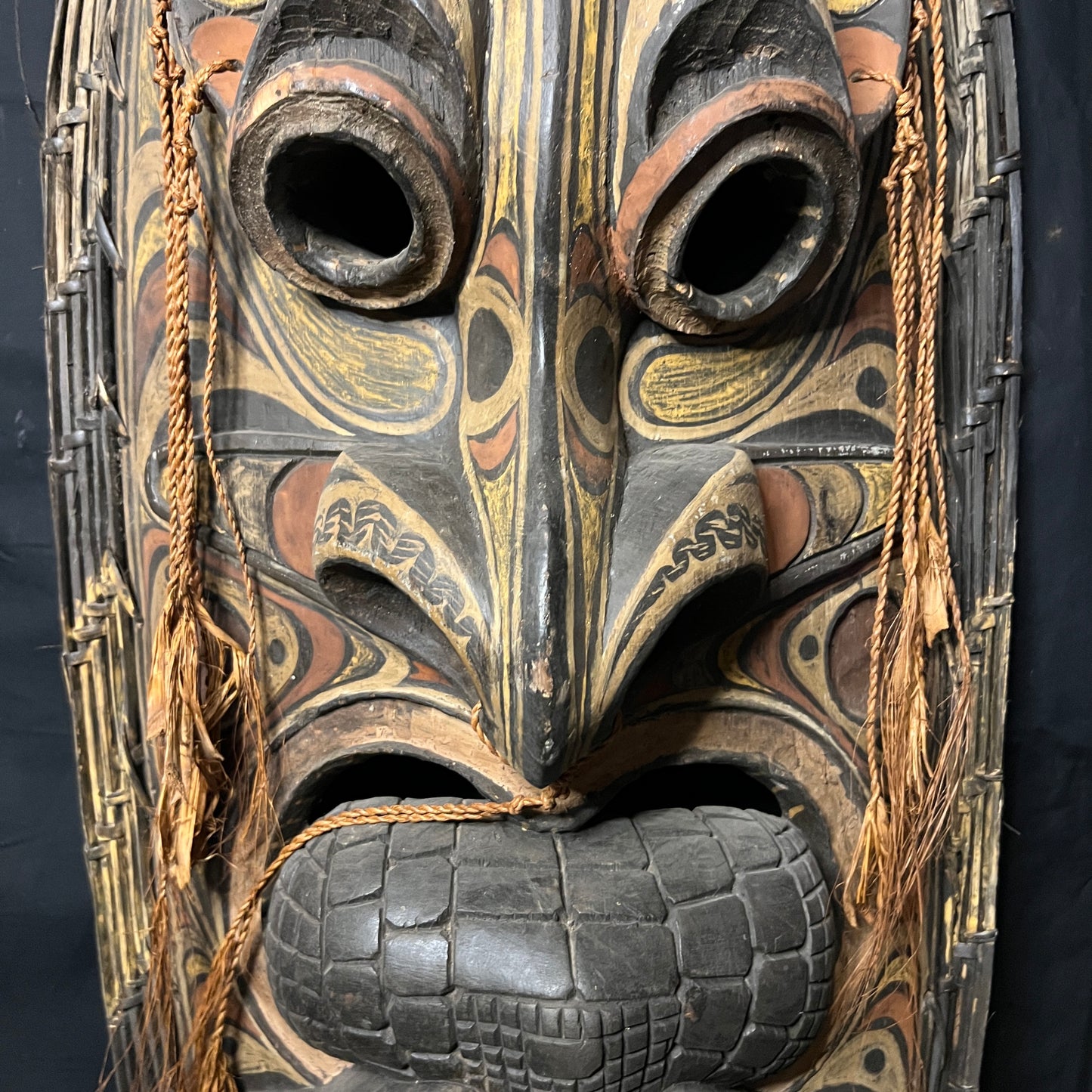 42" Sepik River Ancestral Sevi Mask | Iatmul, Papua New Guinea | Ron Perry Provenance