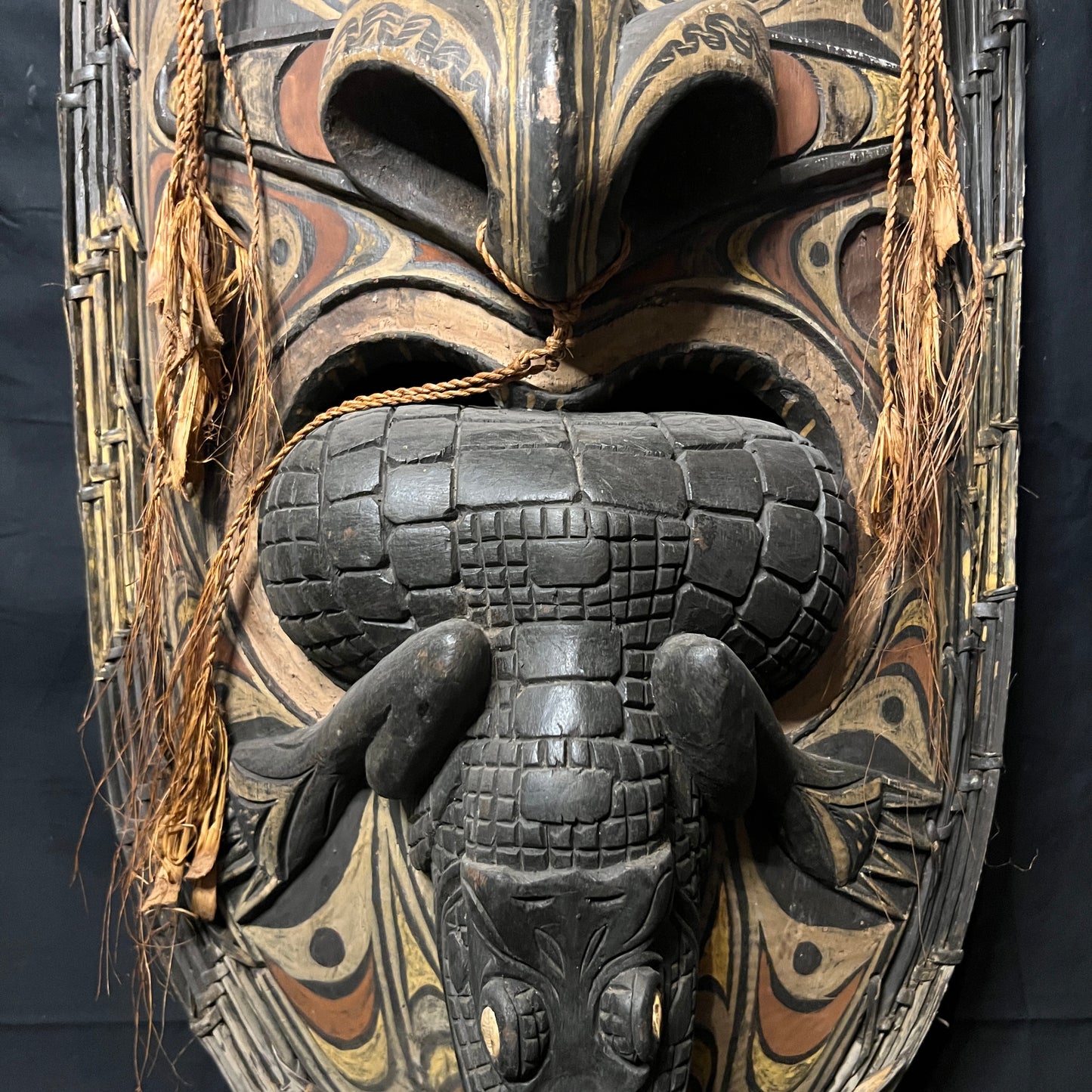 42" Sepik River Ancestral Sevi Mask | Iatmul, Papua New Guinea | Ron Perry Provenance