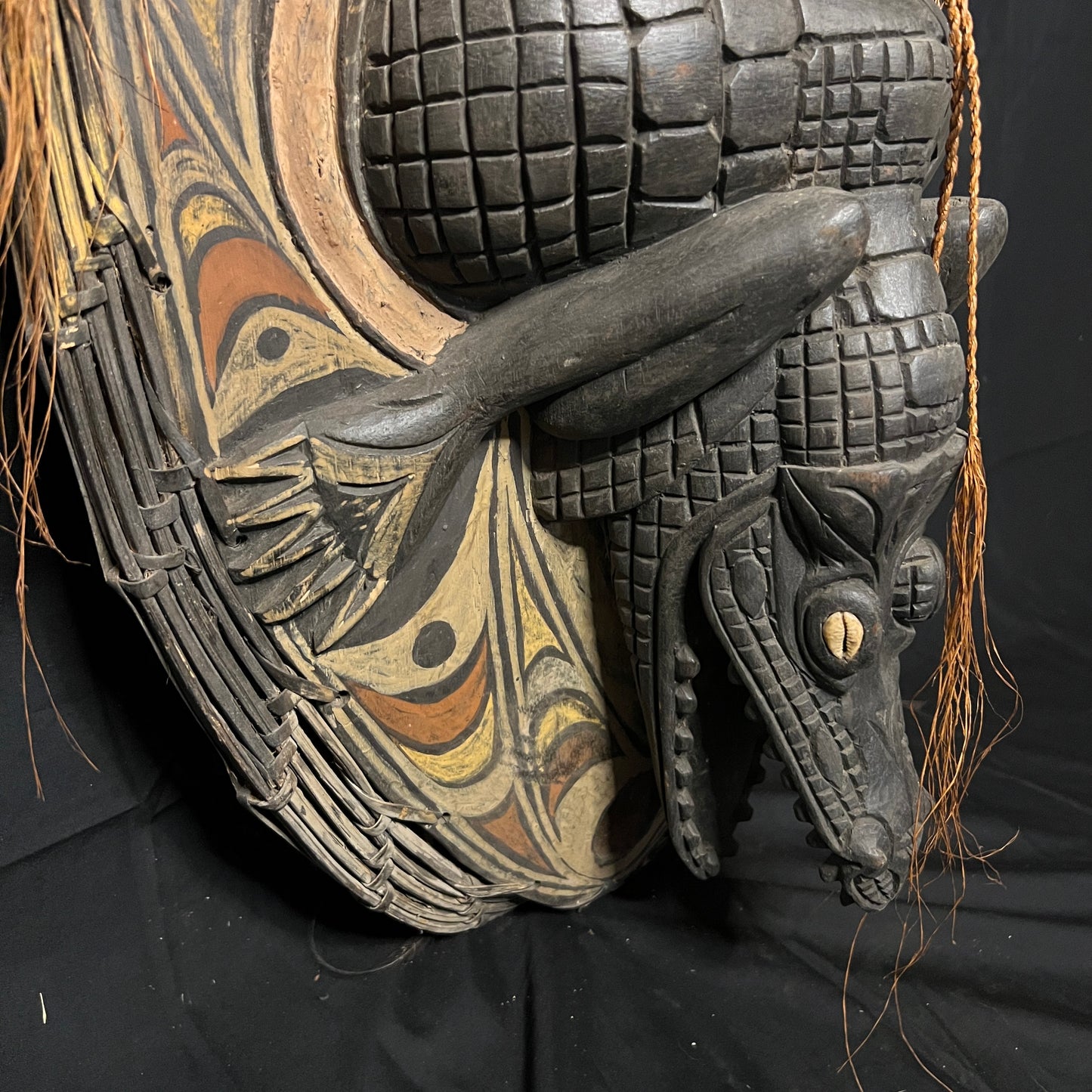 42" Sepik River Ancestral Sevi Mask | Iatmul, Papua New Guinea | Ron Perry Provenance