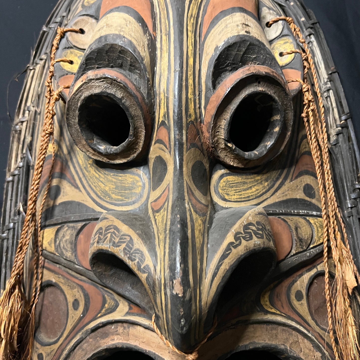 42" Sepik River Ancestral Sevi Mask | Iatmul, Papua New Guinea | Ron Perry Provenance
