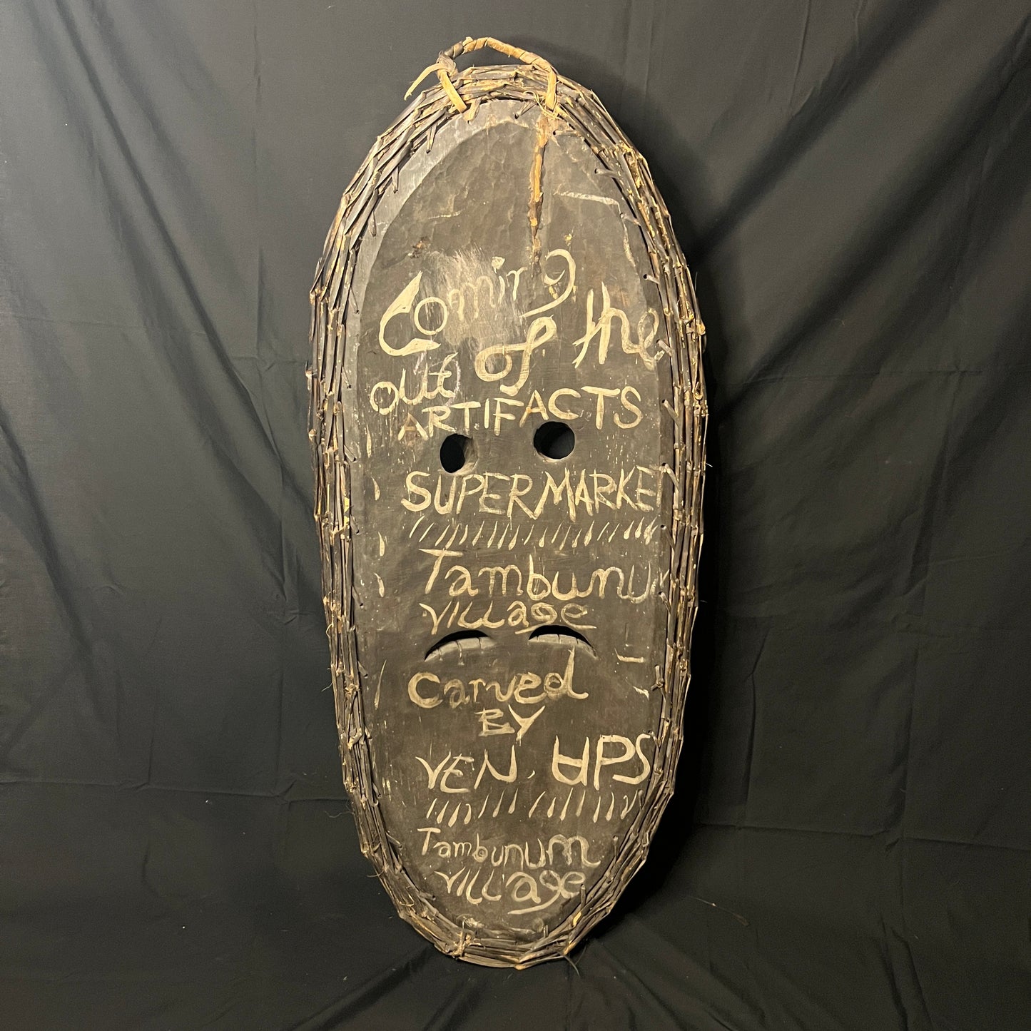 42" Sepik River Ancestral Sevi Mask | Iatmul, Papua New Guinea | Ron Perry Provenance