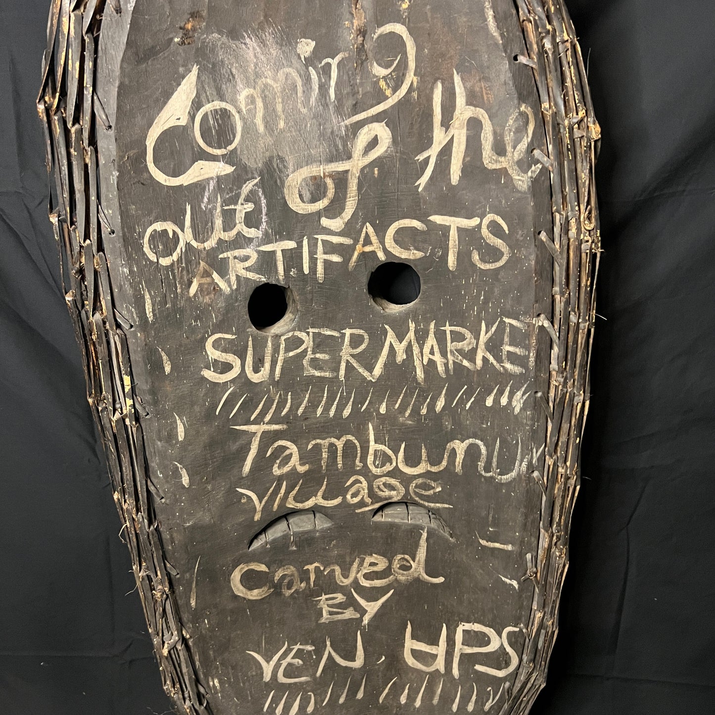 42" Sepik River Ancestral Sevi Mask | Iatmul, Papua New Guinea | Ron Perry Provenance
