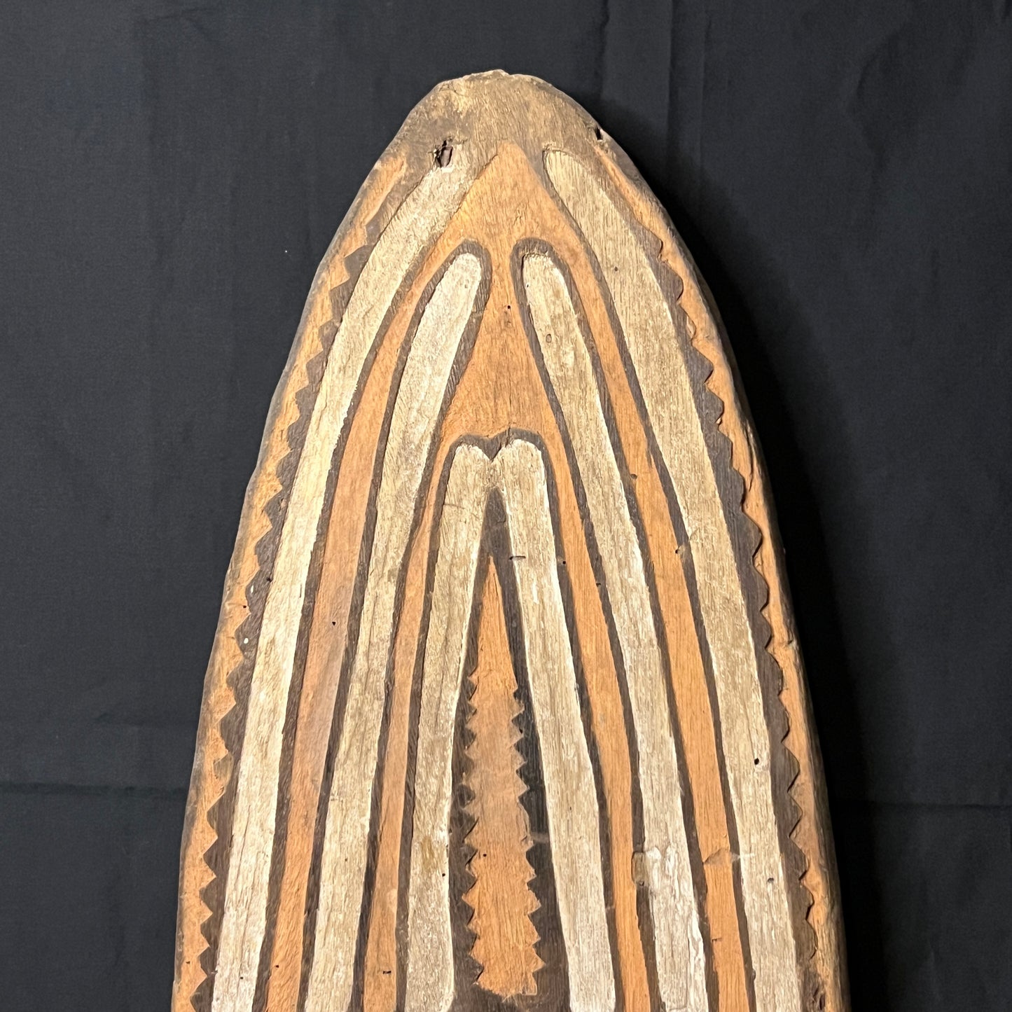39" Papuan Gulf Ancestral Spirit Gope Board | Urama Island, Papua New Guinea | Ron Perry Provenance