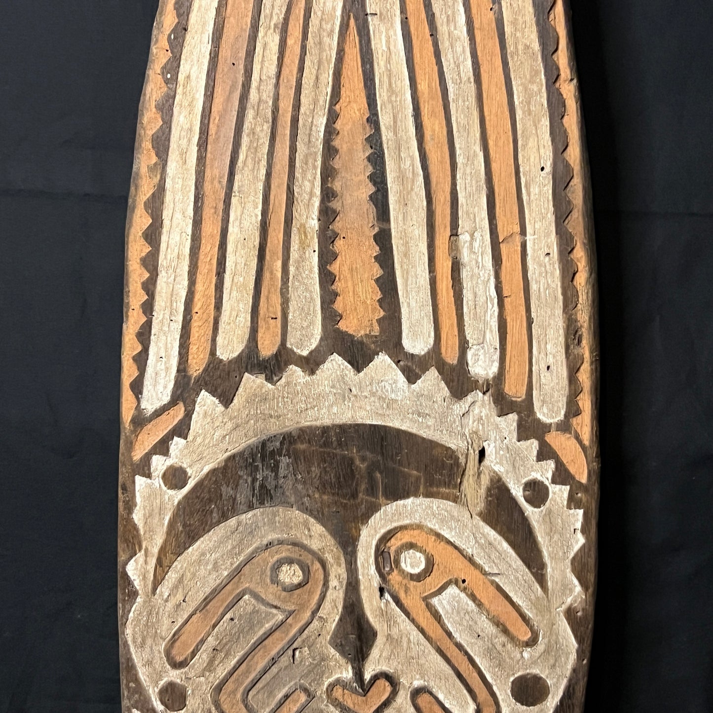 39" Papuan Gulf Ancestral Spirit Gope Board | Urama Island, Papua New Guinea | Ron Perry Provenance