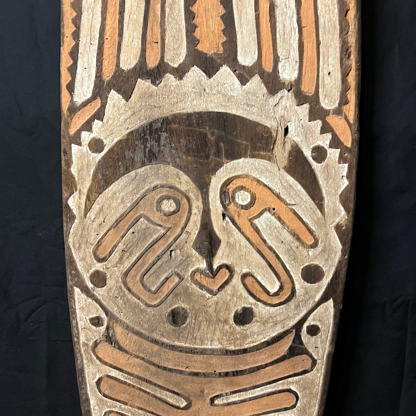 39" Papuan Gulf Ancestral Spirit Gope Board | Urama Island, Papua New Guinea | Ron Perry Provenance