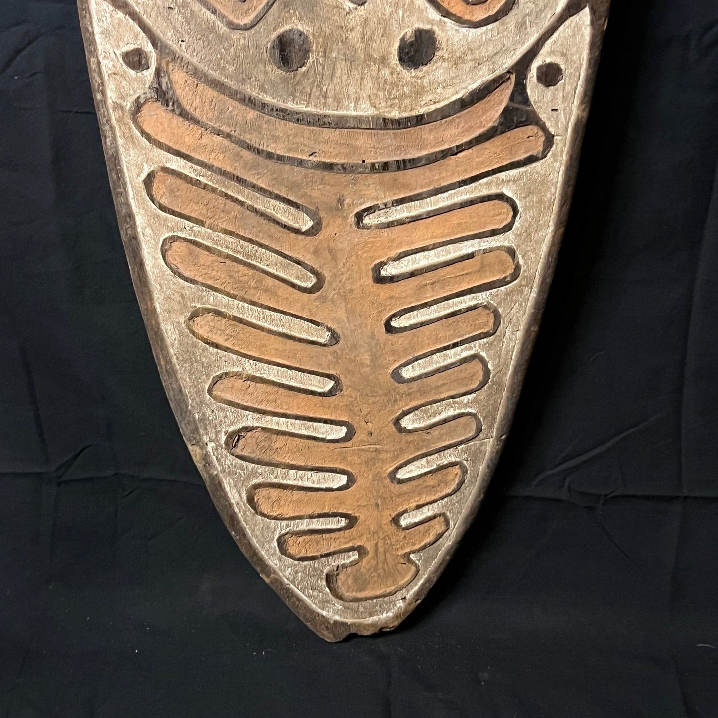 39" Papuan Gulf Ancestral Spirit Gope Board | Urama Island, Papua New Guinea | Ron Perry Provenance