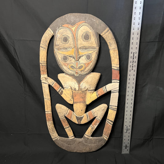 34" Sepik River Ancestral Guardian Totem | Yamok Village, Sawos, Papua New Guinea | Ron Perry Provenance