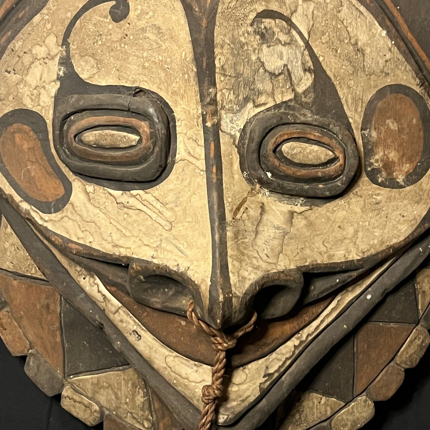 29" Middle Sepik River Wooden Spirit Mask | Papua New Guinea | Ron Perry Provenance