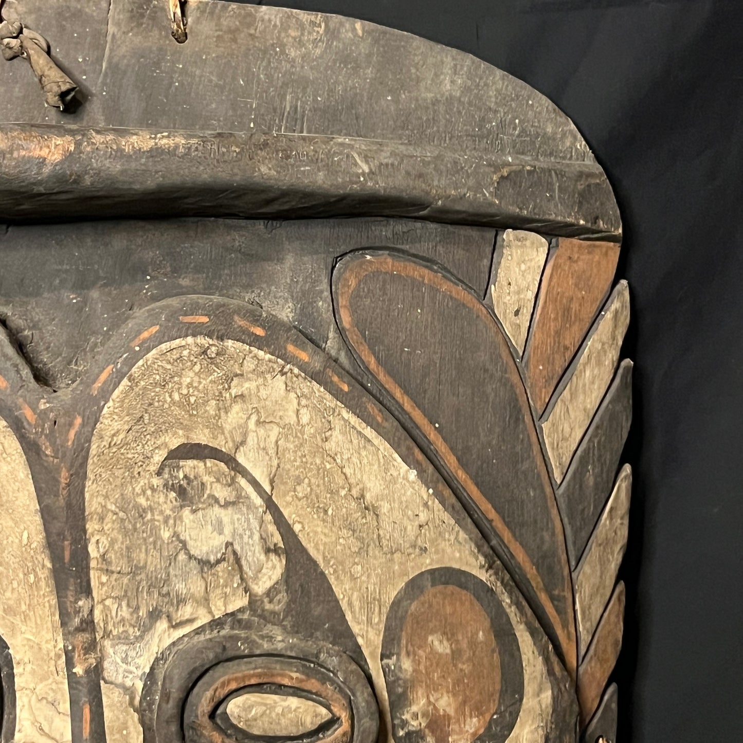 29" Middle Sepik River Wooden Spirit Mask | Papua New Guinea | Ron Perry Provenance