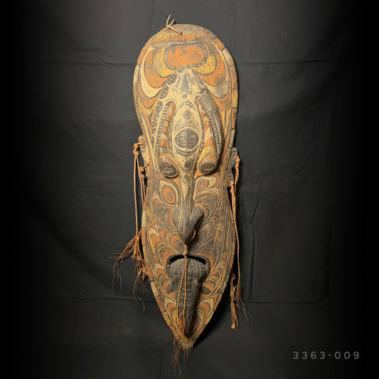 32" Sepik River Ancestral Mask | Tambanum Village, Iatmul, Papua New Guinea | Ron Perry Provenance