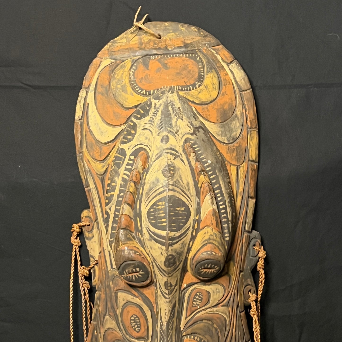 32" Sepik River Ancestral Mask | Tambanum Village, Iatmul, Papua New Guinea | Ron Perry Provenance