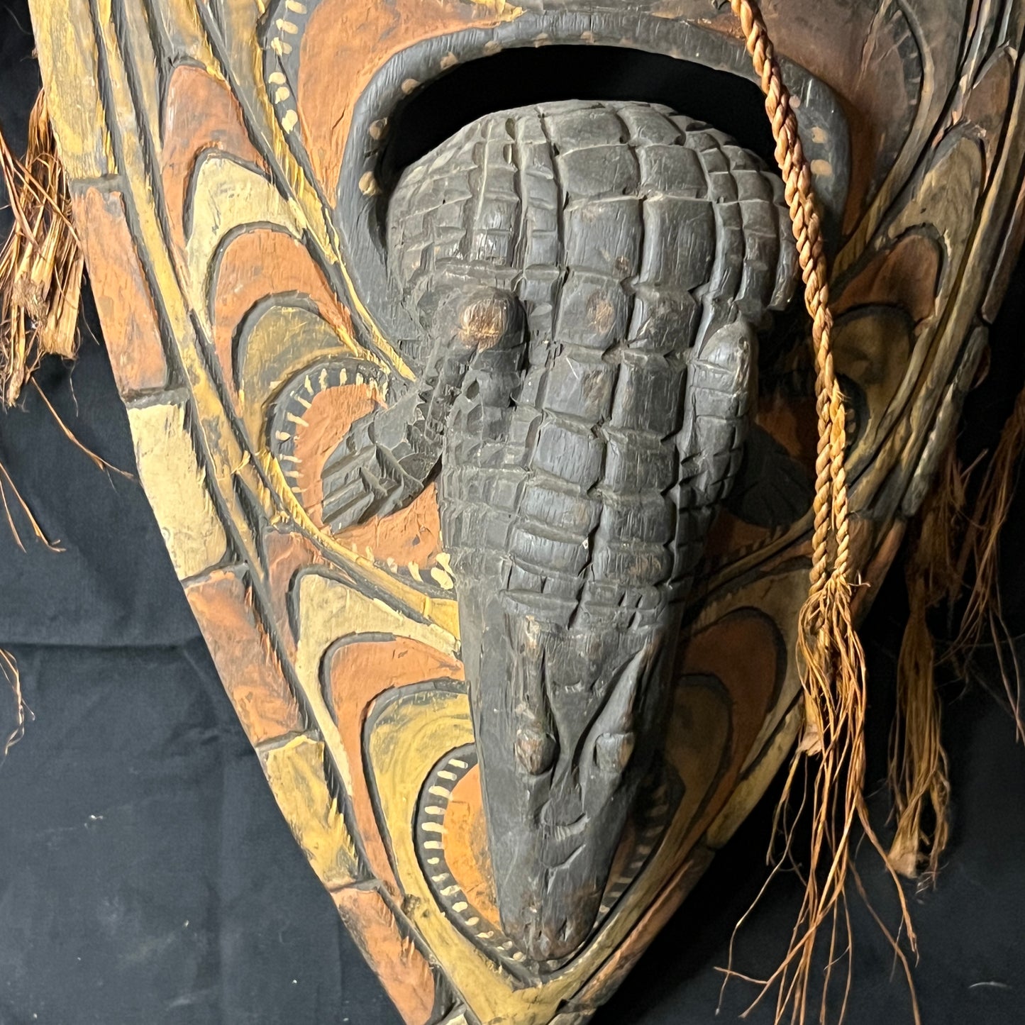 32" Sepik River Ancestral Mask | Tambanum Village, Iatmul, Papua New Guinea | Ron Perry Provenance