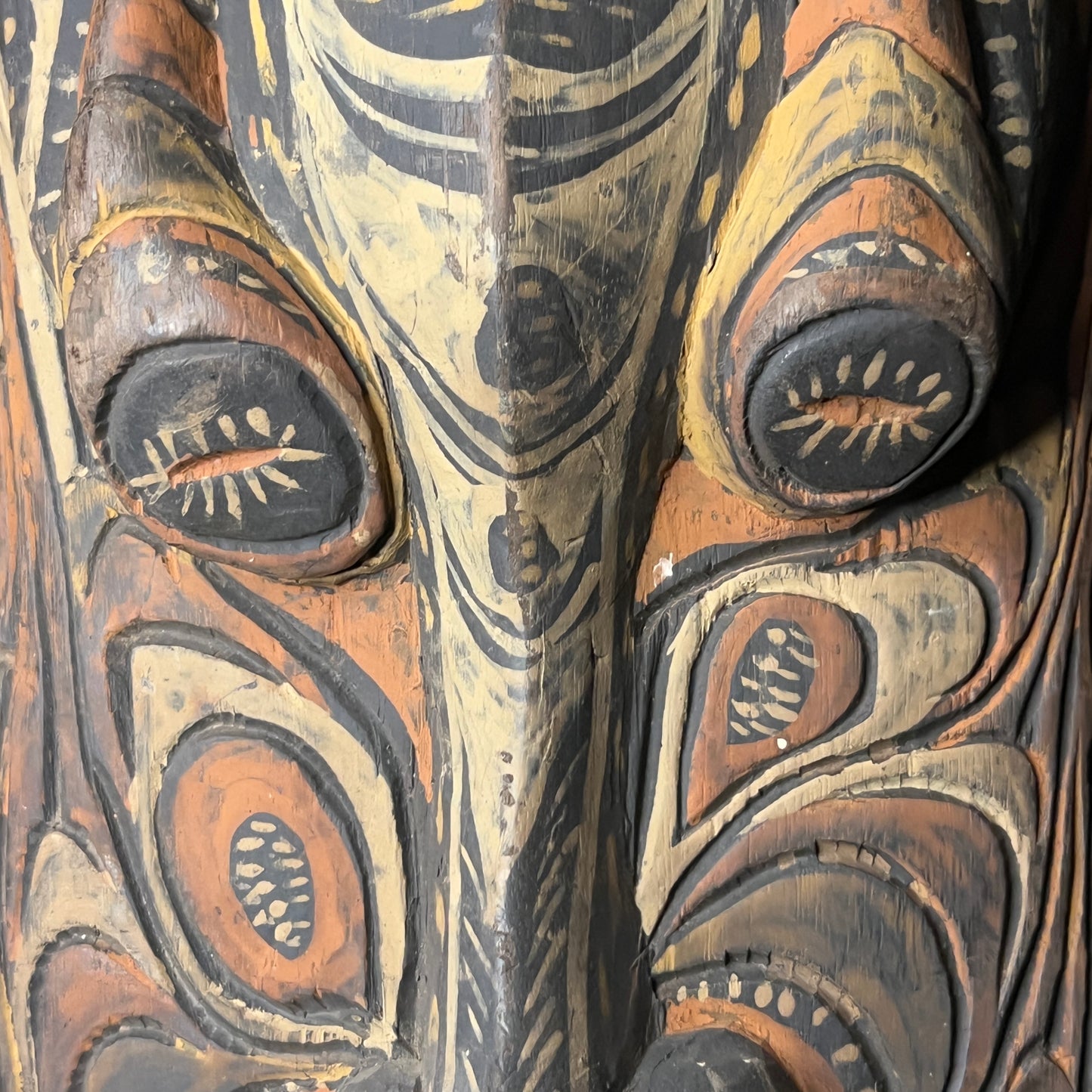 32" Sepik River Ancestral Mask | Tambanum Village, Iatmul, Papua New Guinea | Ron Perry Provenance