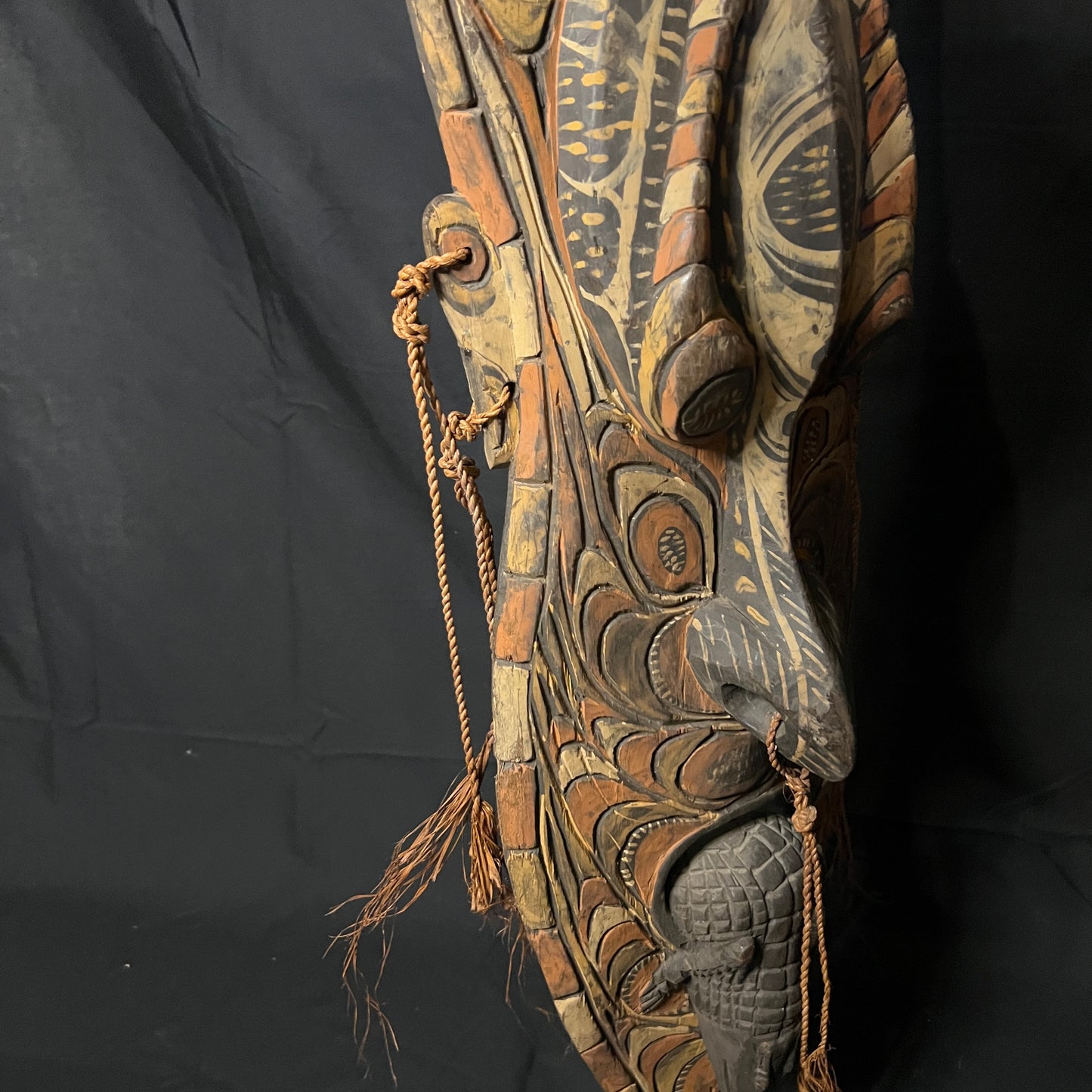 32" Sepik River Ancestral Mask | Tambanum Village, Iatmul, Papua New Guinea | Ron Perry Provenance